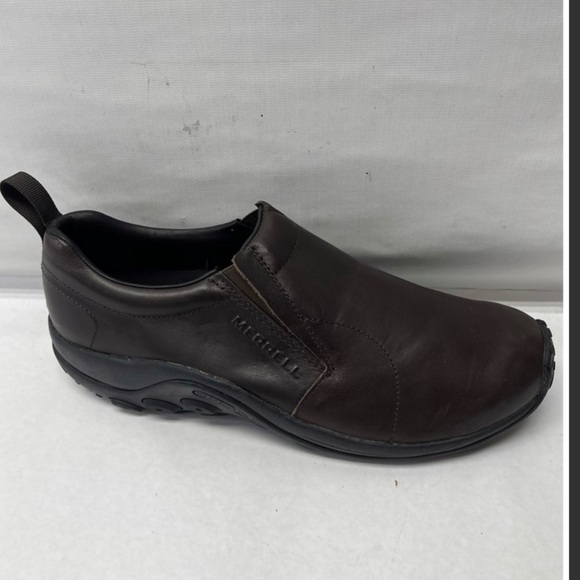 Merrell Moc Leather 2 Slip-On Shoes Espresso Brown Men’s Size 13 New [J53] - Picture 4 of 7